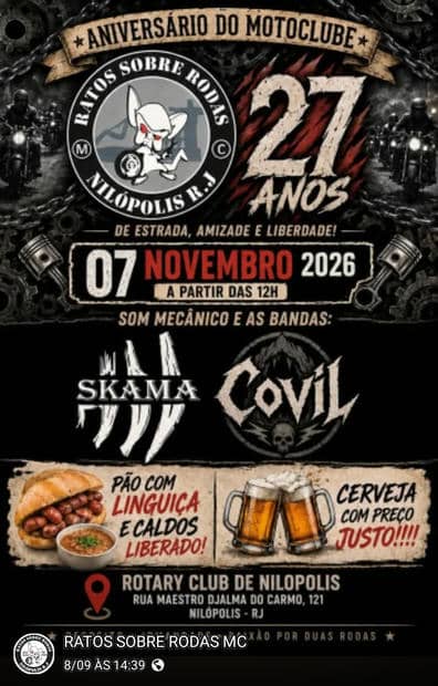 Flyer do evento
